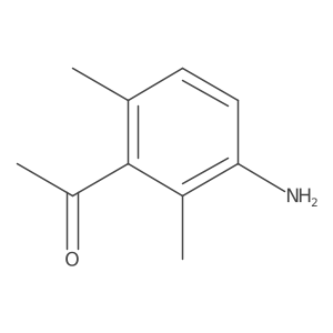 1-(3-Amino-2,6-dimethylphenyl)ethanone Structure