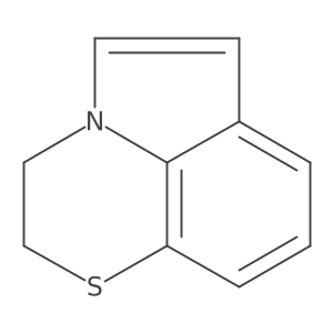 2,3-Dihydropyrrolo[1,2,3-de]-1,4-benzothiazine结构式