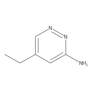 5-Ethylpyridazin-3-amine结构式