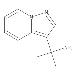 2-{Pyrazolo[1,5-a]pyridin-3-yl}propan-2-amine Structure