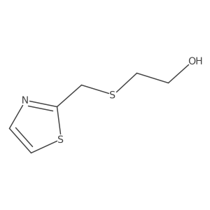 2-{[(1,3-Thiazol-2-yl)methyl]sulfanyl}ethan-1-ol结构式