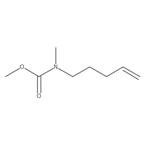 methyl N-methyl-N-(pent-4-en-1-yl)carbamate Structure