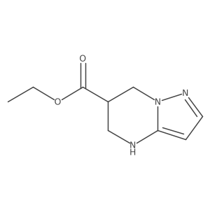 Ethyl 4H,5H,6H,7H-pyrazolo[1,5-a]pyrimidine-6-carboxylate Structure