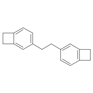 3-[2-(3-Bicyclo[4.2.0]octa-1(6),2,4-trienyl)ethyl]bicyclo[4.2.0]octa-1(6),2,4-triene Structure
