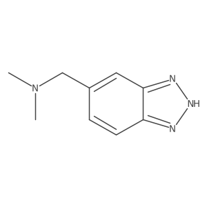 5-(N,N-dimethylaminomethyl)-1H-1,2,3-benzotriazole Structure