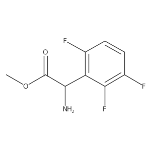 Methyl 2-amino-2-(2,3,6-trifluorophenyl)acetate Structure