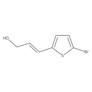 3-(5-Bromothiophen-2-yl)prop-2-en-1-ol Structure