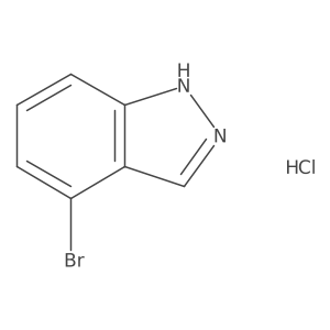 4-Bromo-1H-indazole hydrochloride Structure