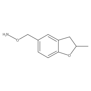 O-[(2-methyl-2,3-dihydro-1-benzofuran-5-yl)methyl]hydroxylamine Structure