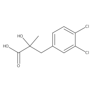 3-(3,4-Dichlorophenyl)-2-hydroxy-2-methylpropanoic acid Structure