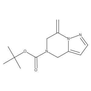 Tert-butyl 7-methylidene-4,6-dihydropyrazolo[1,5-a]pyrazine-5-carboxylate Structure