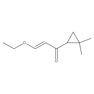 1-(2,2-Dimethylcyclopropyl)-3-ethoxyprop-2-en-1-one Structure