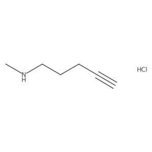 N-methylpent-4-yn-1-amine hydrochloride Structure