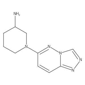 1-{[1,2,4]Triazolo[4,3-b]pyridazin-6-yl}piperidin-3-amine结构式