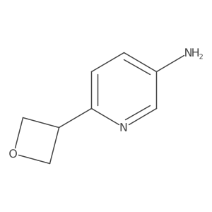 6-(Oxetan-3-yl)pyridin-3-amine结构式