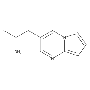 (2R)-1-{pyrazolo[1,5-a]pyrimidin-6-yl}propan-2-amine Structure