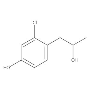 3-chloro-4-[(2S)-2-hydroxypropyl]phenol Structure