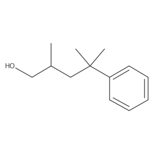 (2R)-2,4-Dimethyl-4-phenylpentan-1-ol结构式