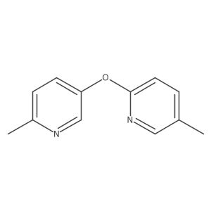 2-Methyl-5-[(5-methylpyridin-2-yl)oxy]pyridine结构式