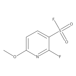 2-Fluoro-6-methoxypyridine-3-sulfonyl fluoride结构式