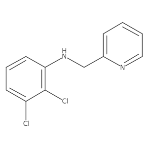 N-(2,3-Dichlorophenyl)-2-pyridinemethanamine结构式