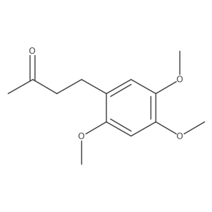 4-(2,4,5-Trimethoxyphenyl)butan-2-one结构式