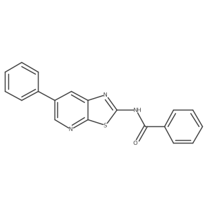 N-(6-Phenylthiazolo[5,4-b]pyridin-2-yl)benzamide Structure