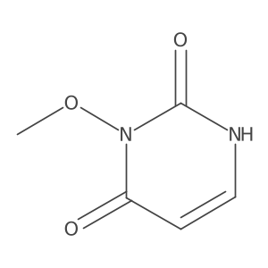 3-Methoxy-2,4(1H,3H)-pyrimidinedione Structure