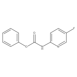 Phenyl 5-fluoropyridin-2-ylcarbamate结构式