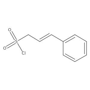 3-Phenylprop-2-ene-1-sulfonyl chloride结构式