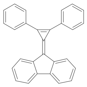 9-(2,3-Diphenylcyclopropenyliden) fluorene Structure