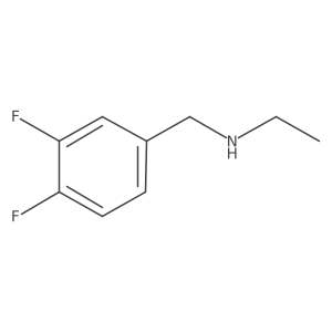 [(3,4-Difluorophenyl)methyl](ethyl)amine Structure