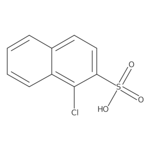 2-Naphthalenesulfonic acid, 1-chloro-结构式
