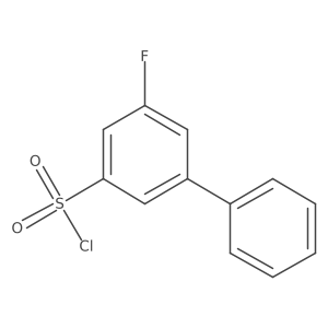 3-Fluoro-5-biphenylsulfonyl chloride结构式