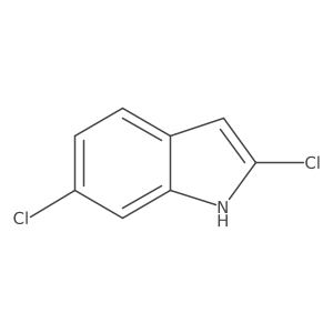 2,6-dichloro-1H-indole结构式