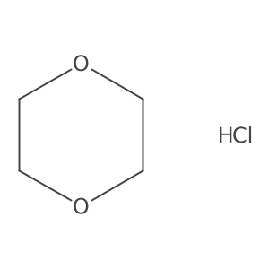 Hydrogen chloride-1,4-dioxane Structure