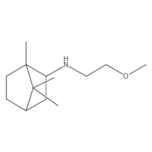 N-(2-methoxyethyl)-1,7,7-trimethylbicyclo[2.2.1]heptan-2-amine Structure
