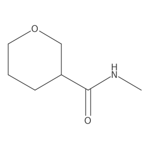 N-methyloxane-3-carboxamide结构式