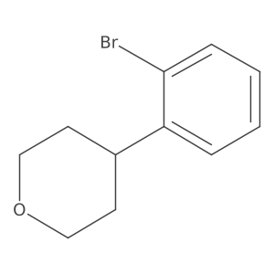 2-(4-Tetrahydropyranyl)bromobenzene结构式