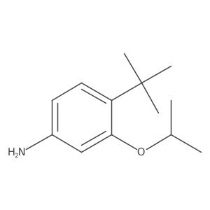 4-(tert-Butyl)-3-isopropoxyaniline结构式
