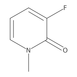 3-Fluoro-1-methylpyridin-2(1H)-one结构式