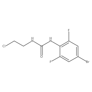 N-(4-bromo-2,6-difluorophenyl)-N'-(2-chloroethyl)urea Structure