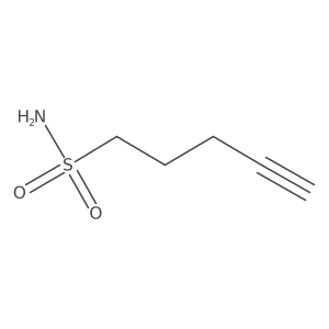 Pent-4-yne-1-sulfonamide结构式