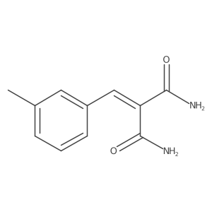 2-[(3-Methylphenyl)methylidene]propanediamide结构式