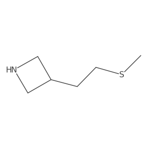 3-[2-(Methylsulfanyl)ethyl]azetidine Structure
