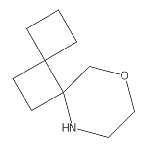 9-Oxa-6-azadispiro[3.0.5^{5}.2^{4}]dodecane Structure