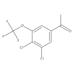 3,4-Dichloro-5-(trifluoromethoxy)acetophenone Structure
