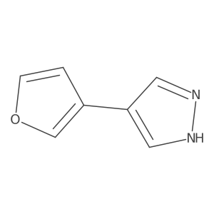 4-(furan-3-yl)-1H-pyrazole Structure