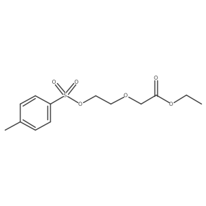 Ethyl 2-(2-(tosyloxy)ethoxy)acetate结构式