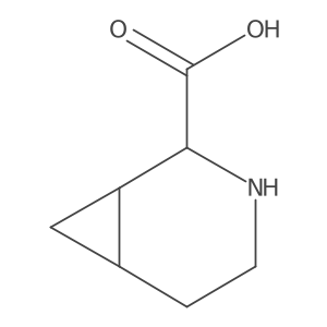 Rel-(1S,2R,6S)-3-azabicyclo[4.1.0]heptane-2-carboxylic acid Structure